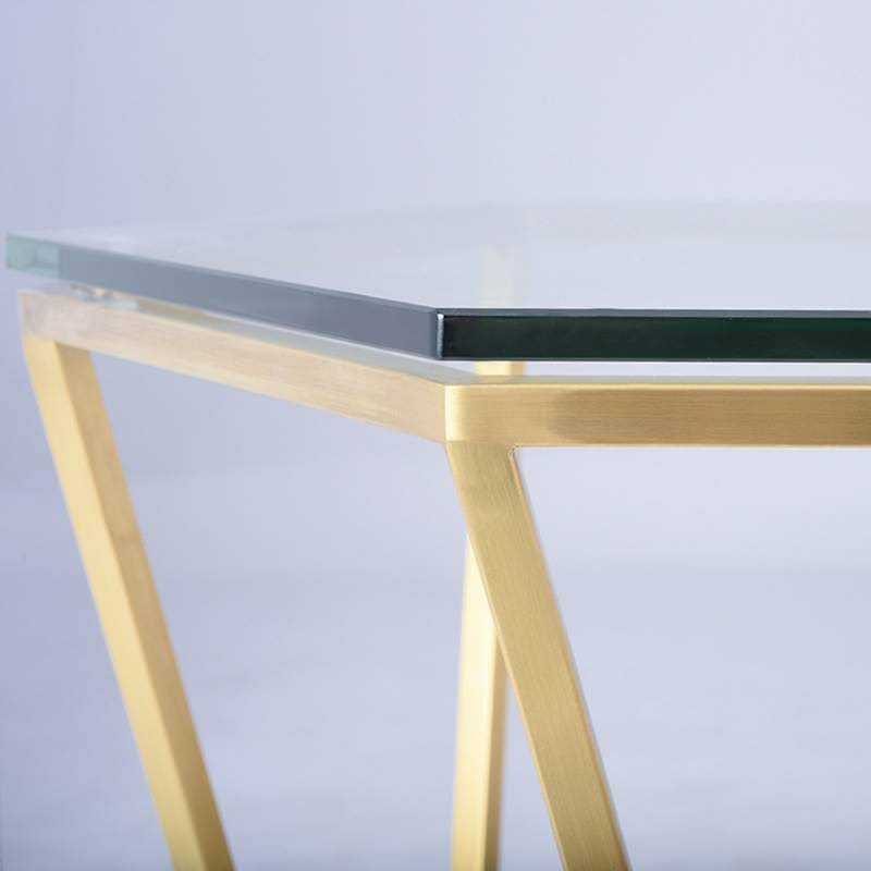 Gold Side Table Z2127