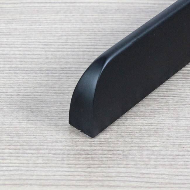 8-Inch Solid Matte Black Cabinet Bar Pull Handle (Case of 10) I67563