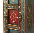 Tall Hand Painted Cabinet B557
