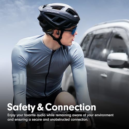 Bone Conduction Open Ear Bluetooth 5.4 Headphones with Mic W9883
