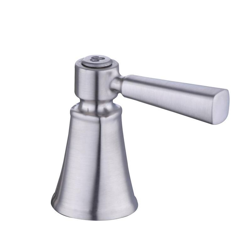 4 in. Centerset Double Handle High-Arc Bathroom Faucet in Brushed Nickel K248066