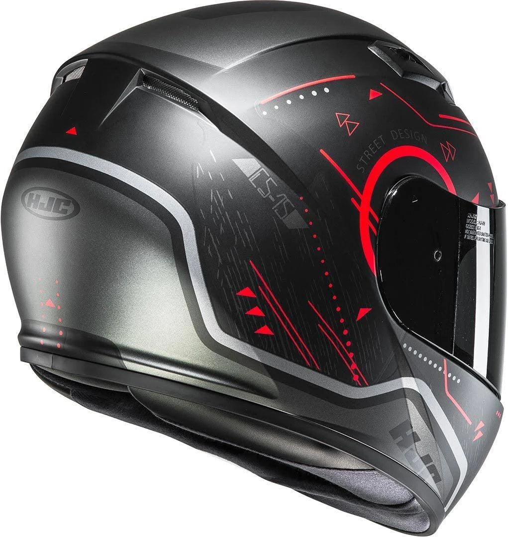 Black-Red XL Motorcycle Helmet K617