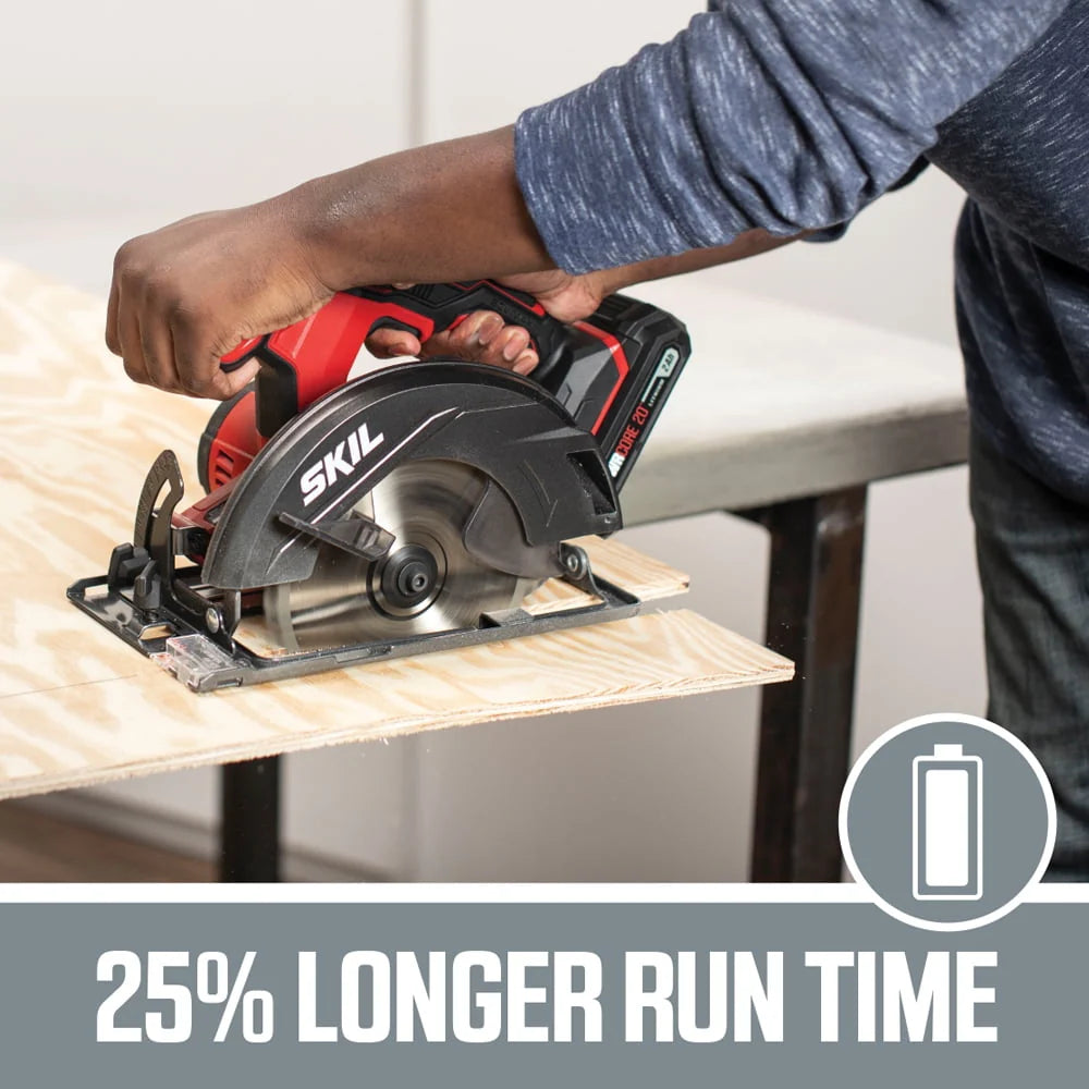 20V Cordless Circular Saw Kit with Battery & Charger Q9956