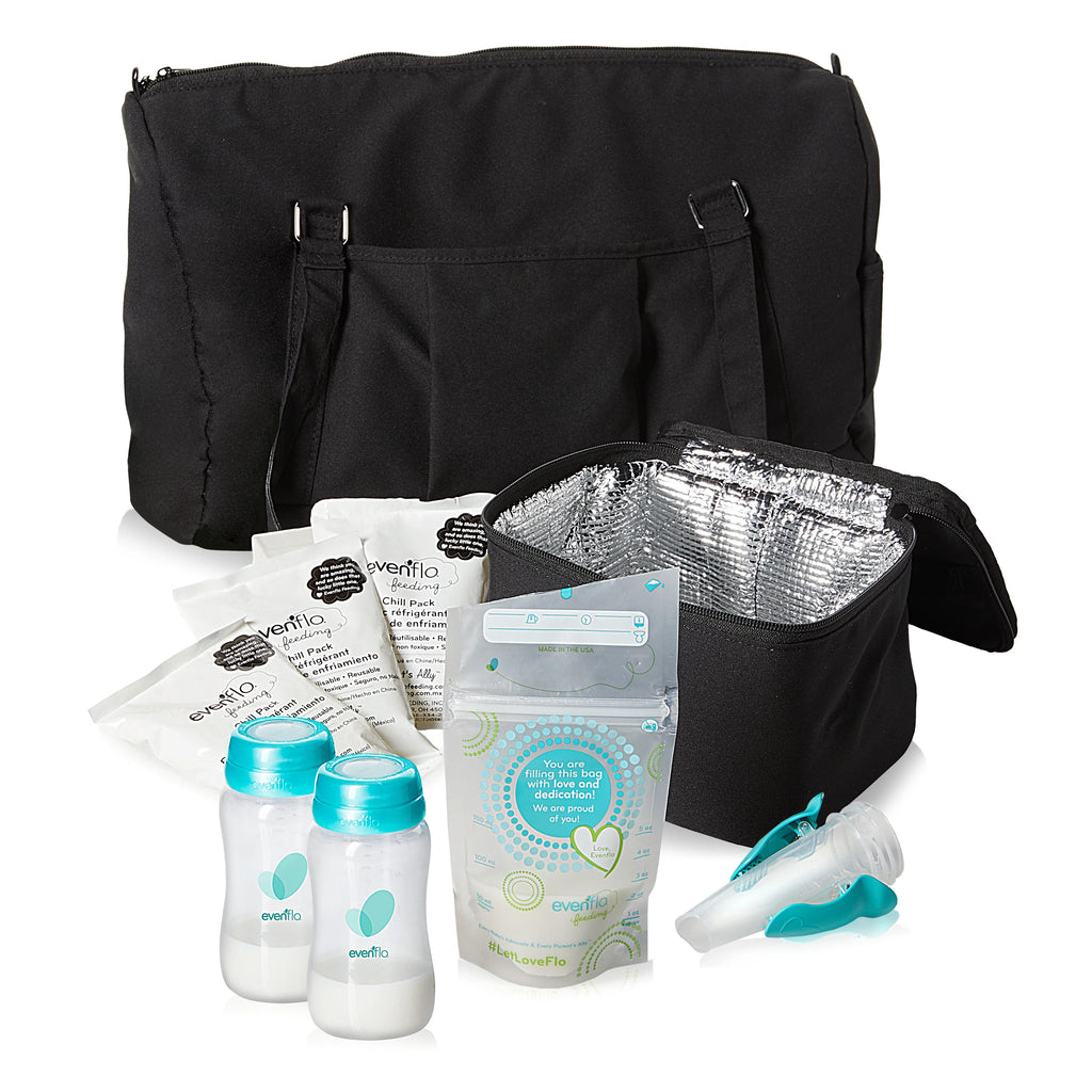 Breast Pump Accessories, Milk Storage Bags, Collection Bottles, Adapters, Ice Packs and Cooler A7639
