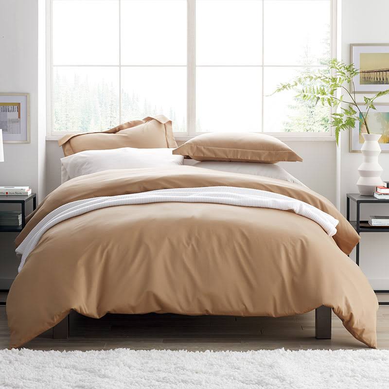 Ivory Queen Supima Cotton Sateen Fitted Sheet V44678