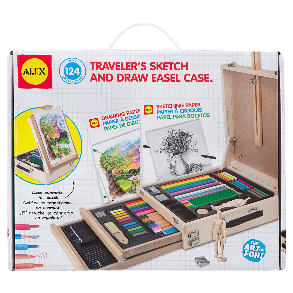 Travelers Sketch & Draw Easel Case D79837