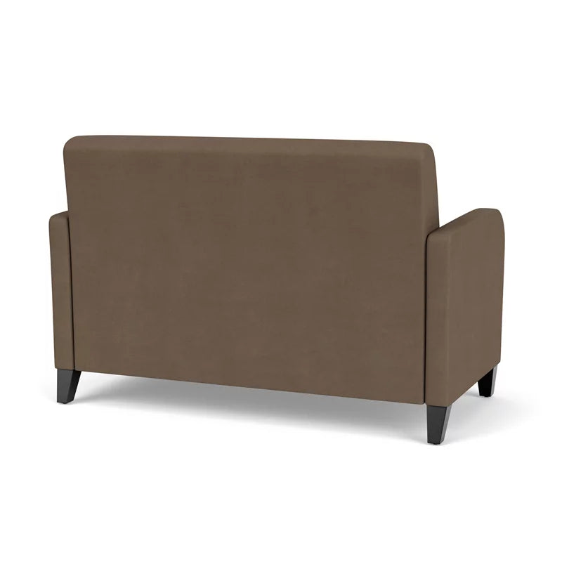 Brown Polyurethane Lounge Loveseat W997
