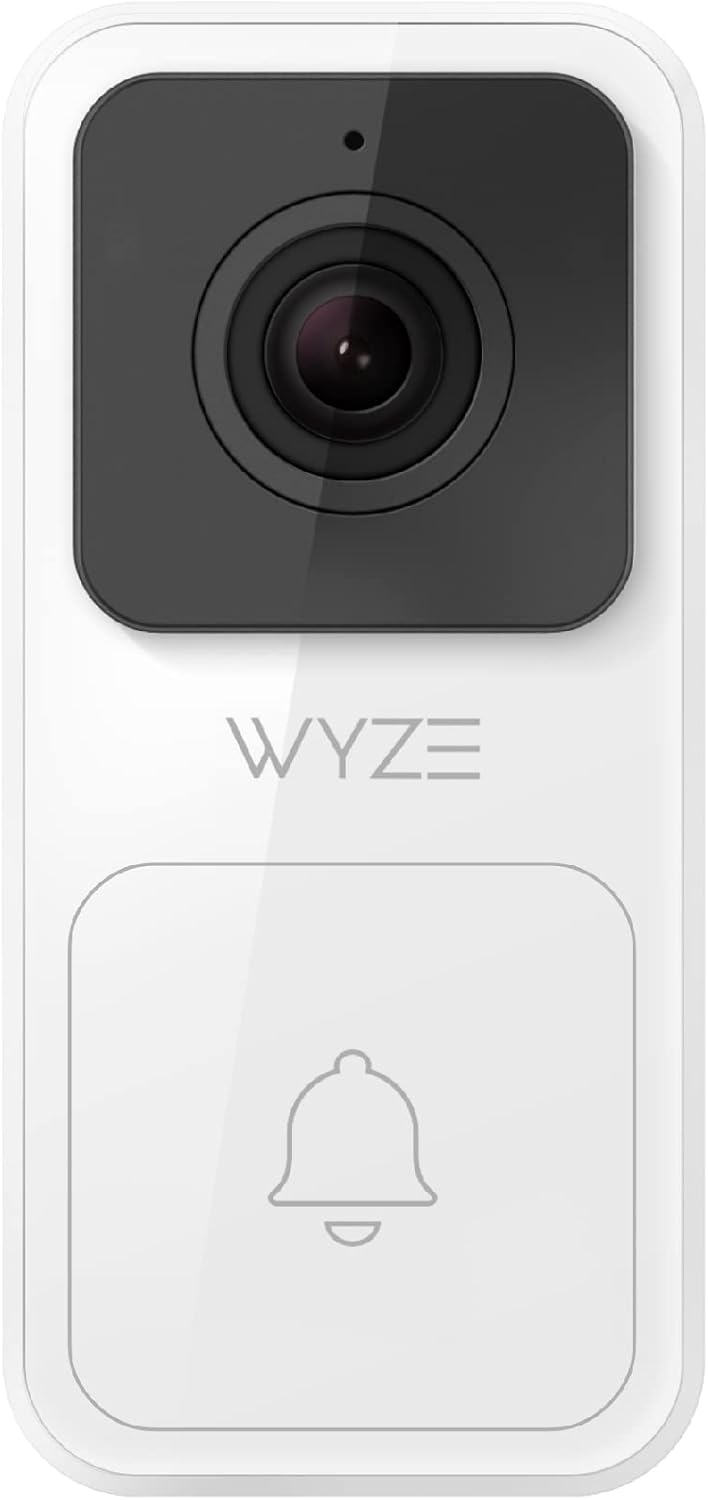 Wyze Video Doorbell with Chime, 1080p HD Video, 2-Way Audio, Night Vision, Hardwired Pack of 2 Q981