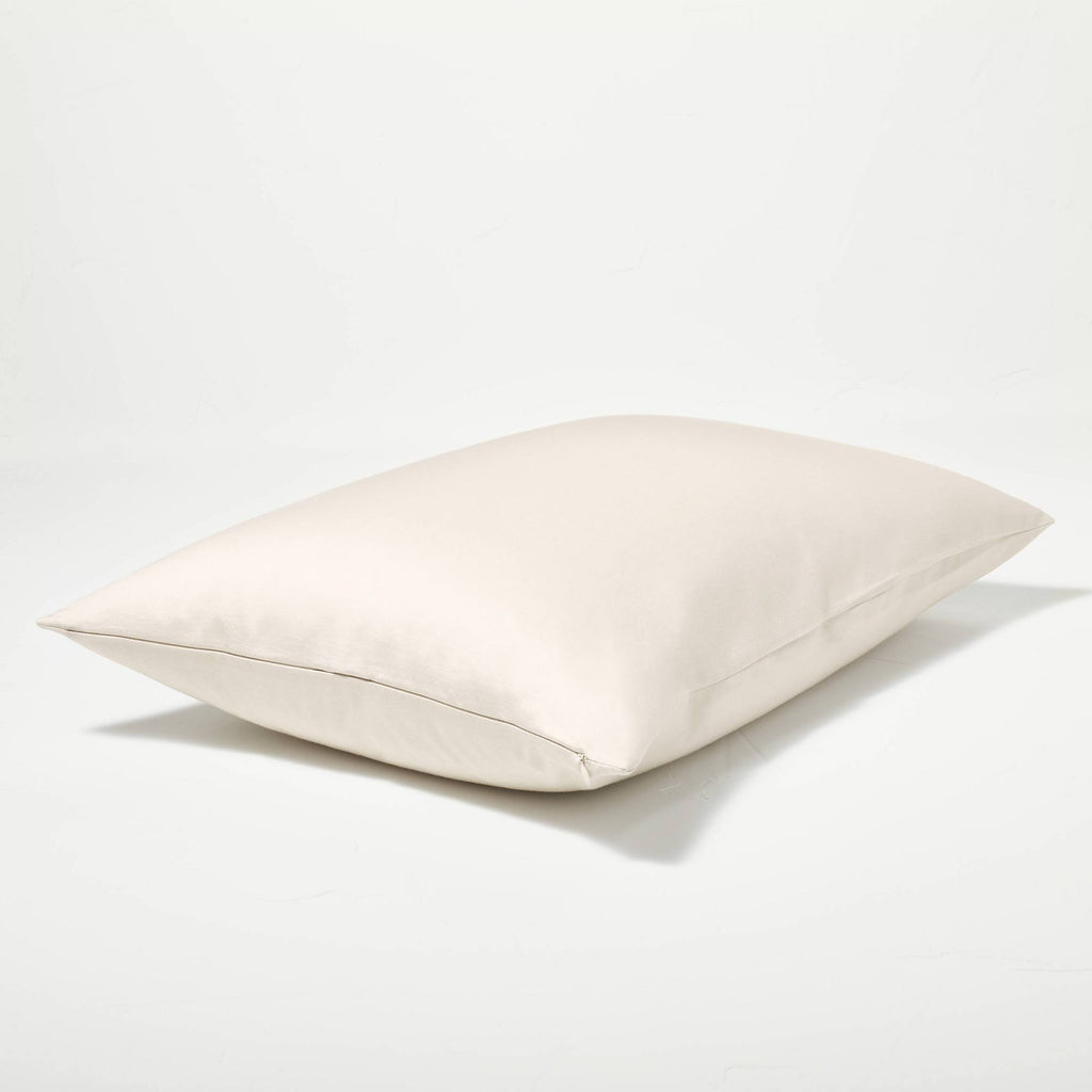 Natural Washed Sateen Duvet & Sham Set Z31840