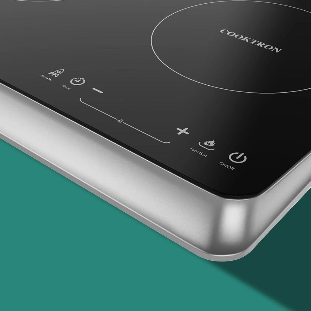 1800W Double Burner Electric Induction Cooktop S421