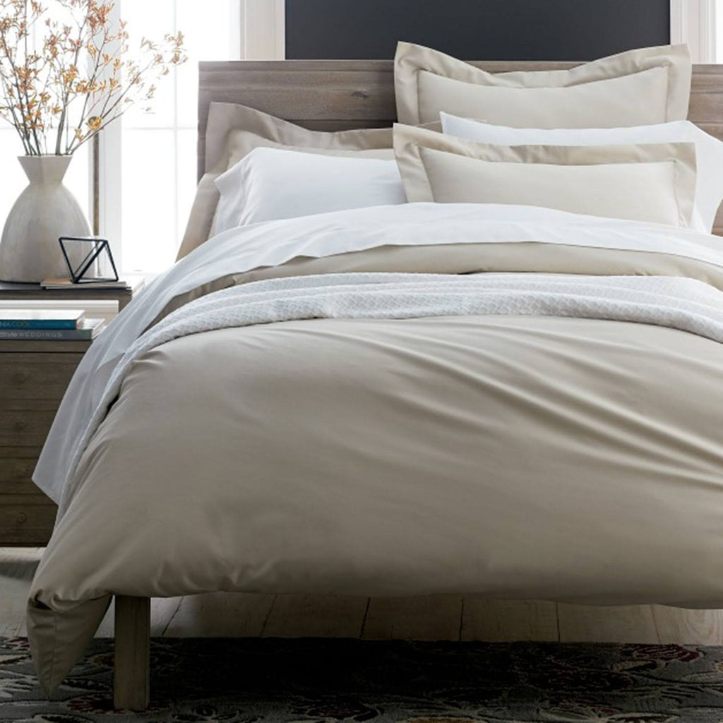 Ivory Queen Supima Cotton Sateen Fitted Sheet V44678