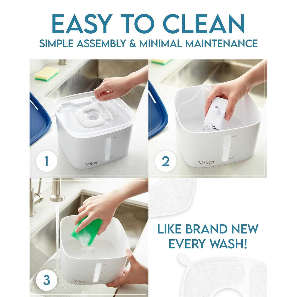 2.8L Automatic Pet Water Fountain Q3381