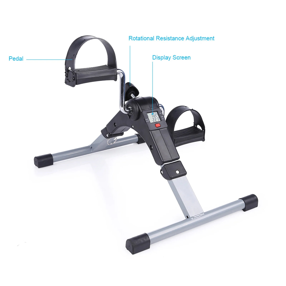 Folding Mini Pedal Exerciser, Holds 240 lbs X8674