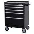 27 in. W 5-Drawer Gloss Black Rolling Tool Cabinet Z4925