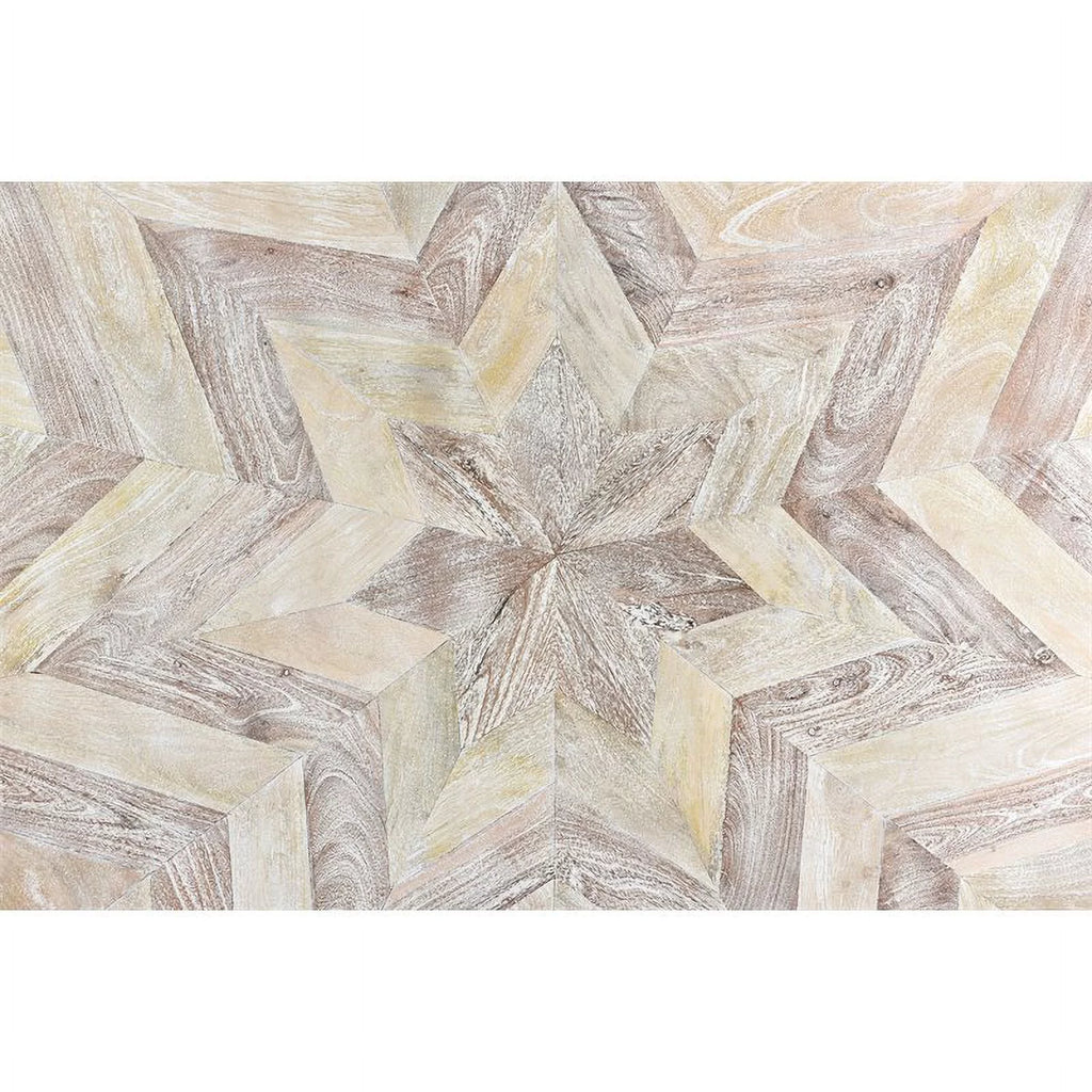 White Solid Wood King Panel Bed Y391