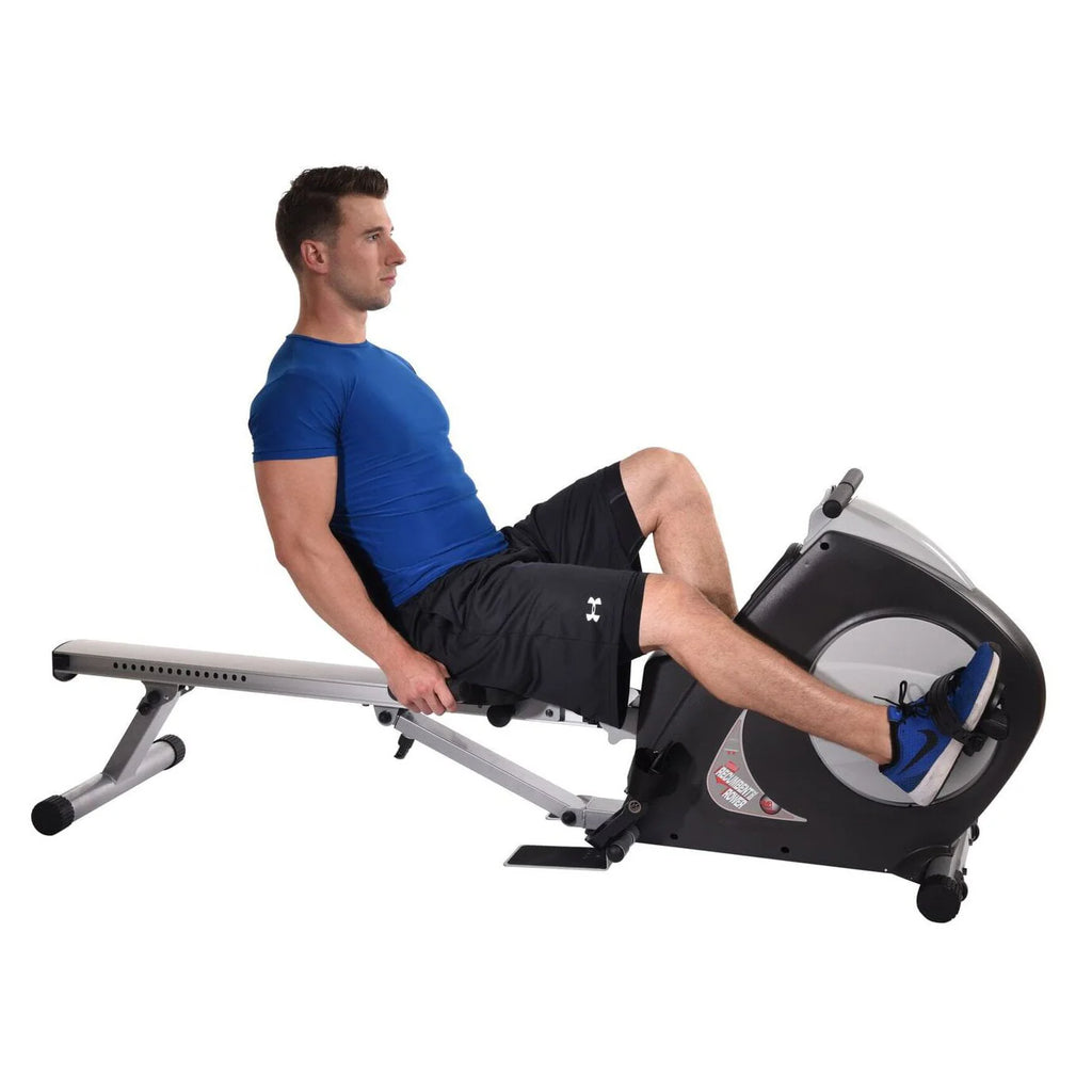 2 in 1 Recumbent Exercise Bike and Rower Machine E157065