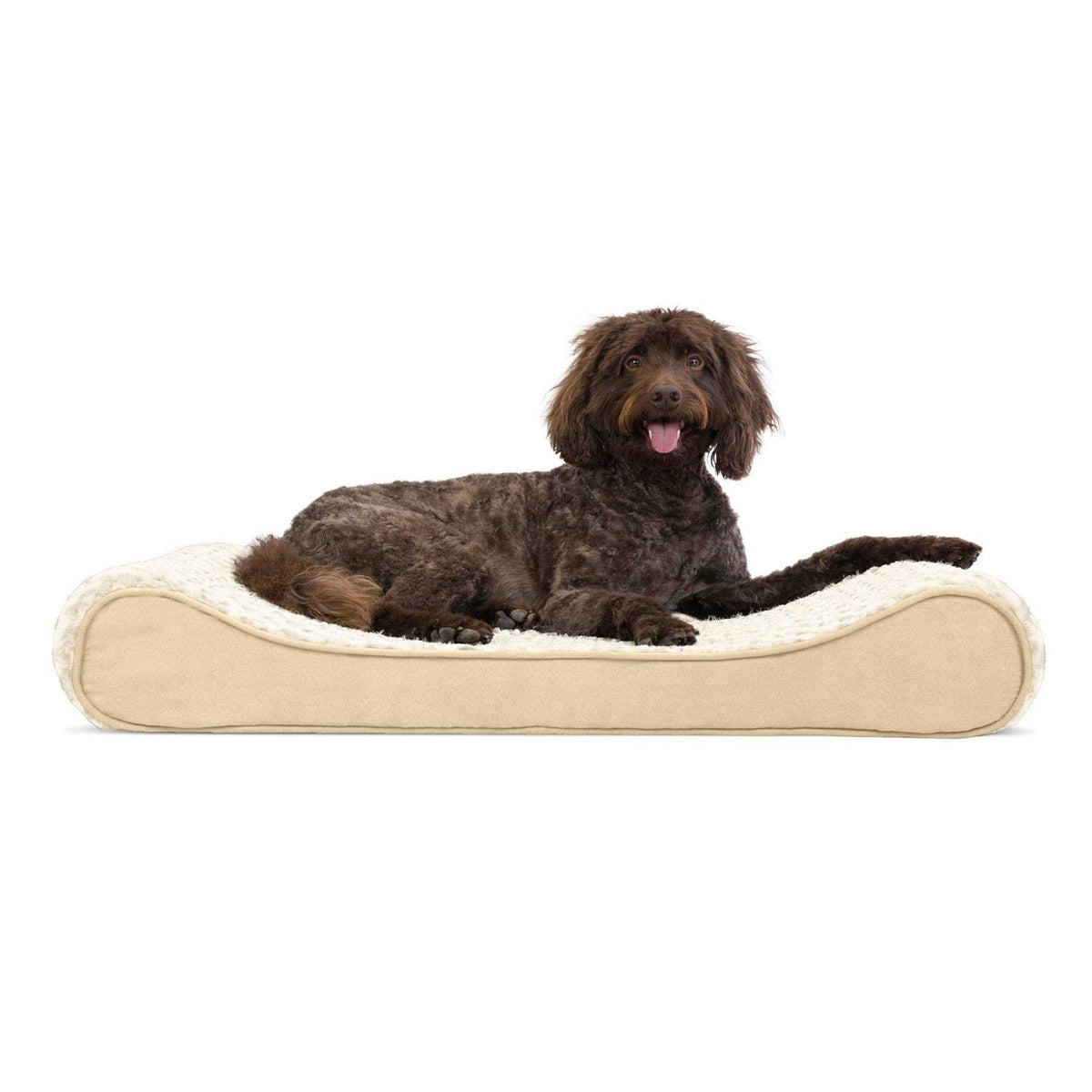Plush Luxe Lounger Dog Bed W720334
