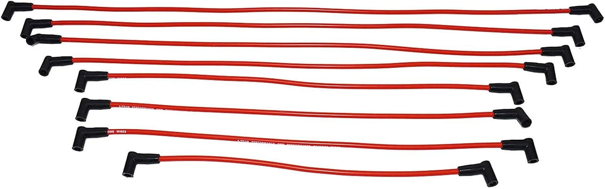 8.0mm Spark Plug Wires Red Pack of 2 A112396