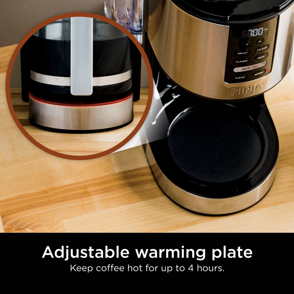 14-Cup Programmable Coffee Maker with Glass Carafe C854687