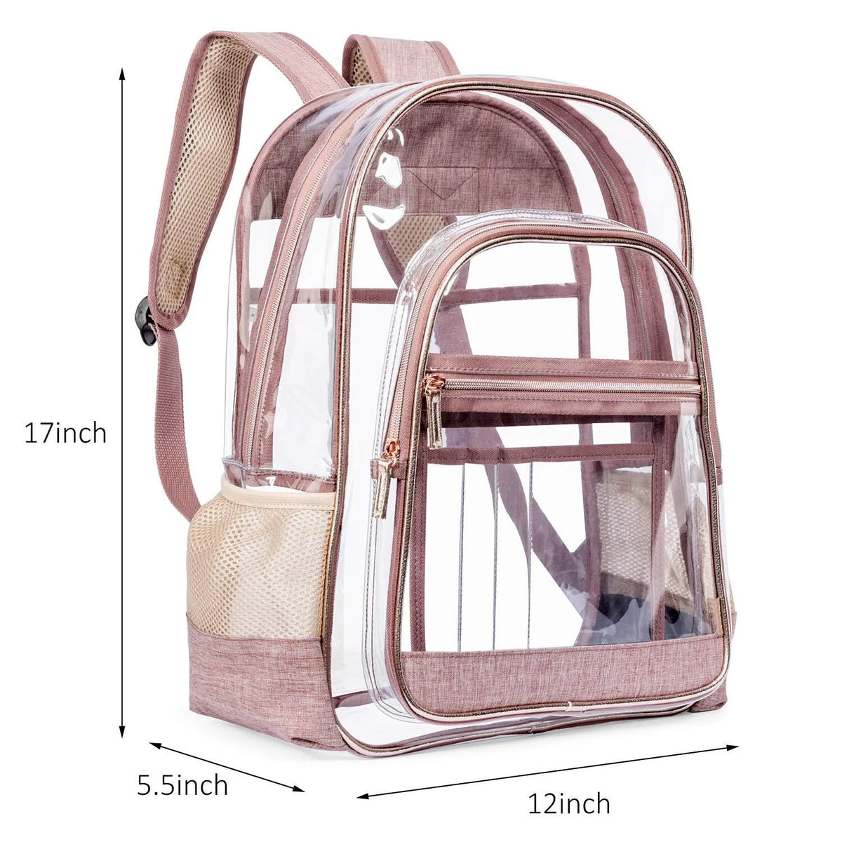 Clear Backpack Transparent Plastic Bookbags B984780