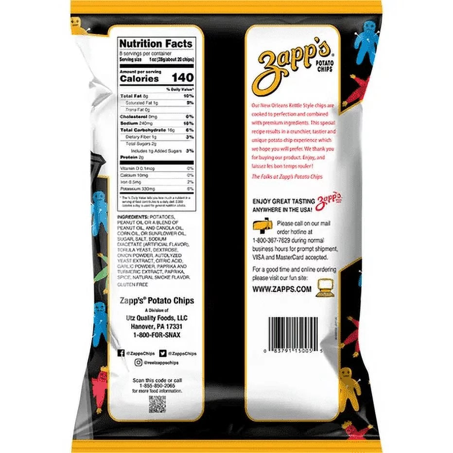 Potato Chips 3-Pack 8 oz Z486