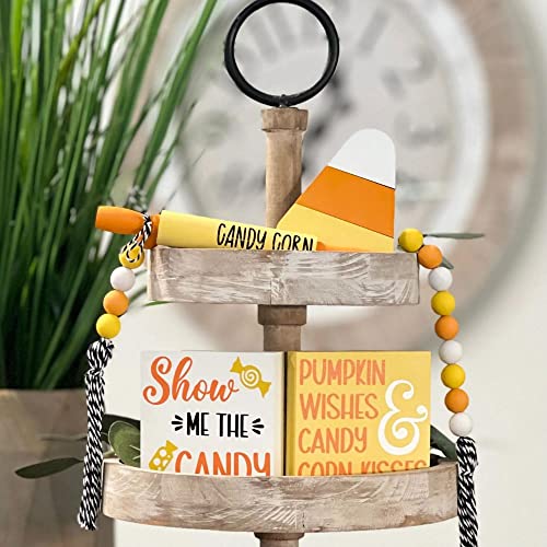 7 Pcs Tiered Tray Decor Set E86223