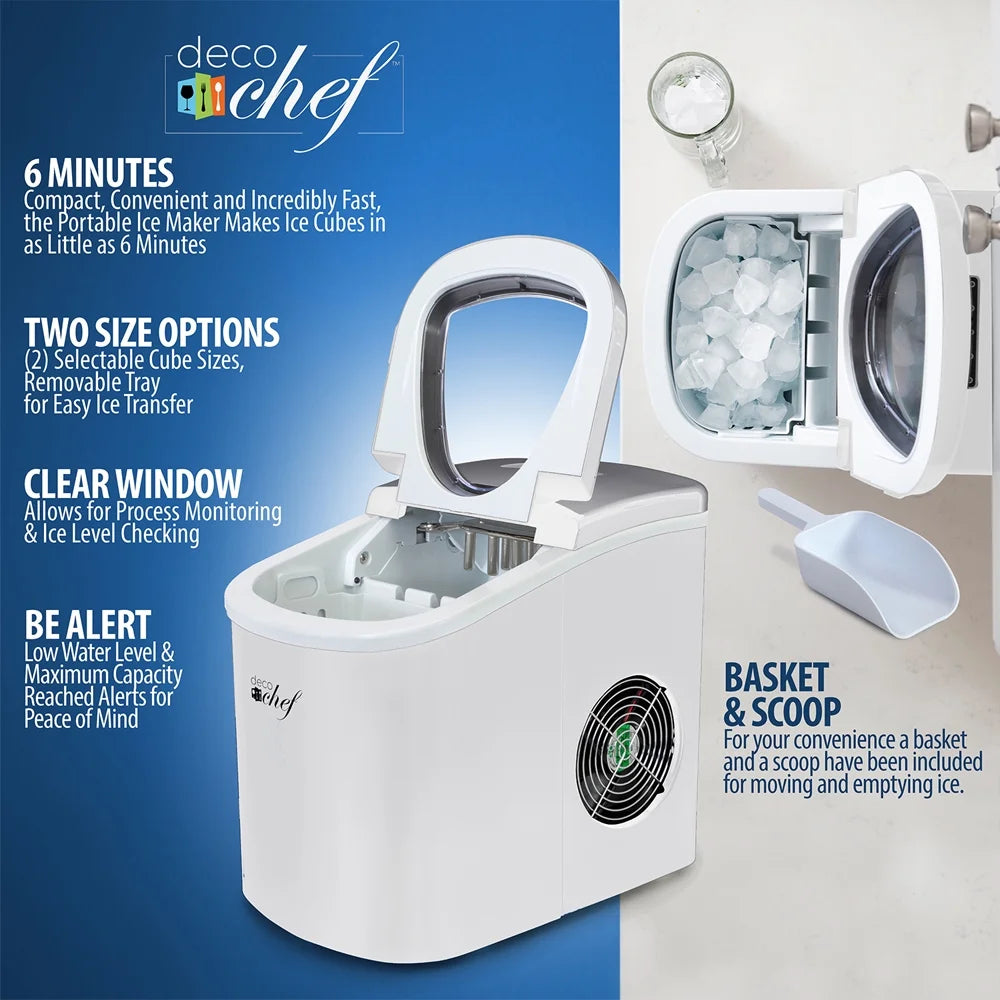 Compact Electric Ice Maker White R863750