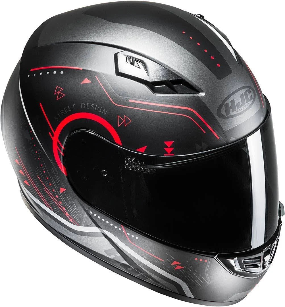 Black-Red XL Motorcycle Helmet K617