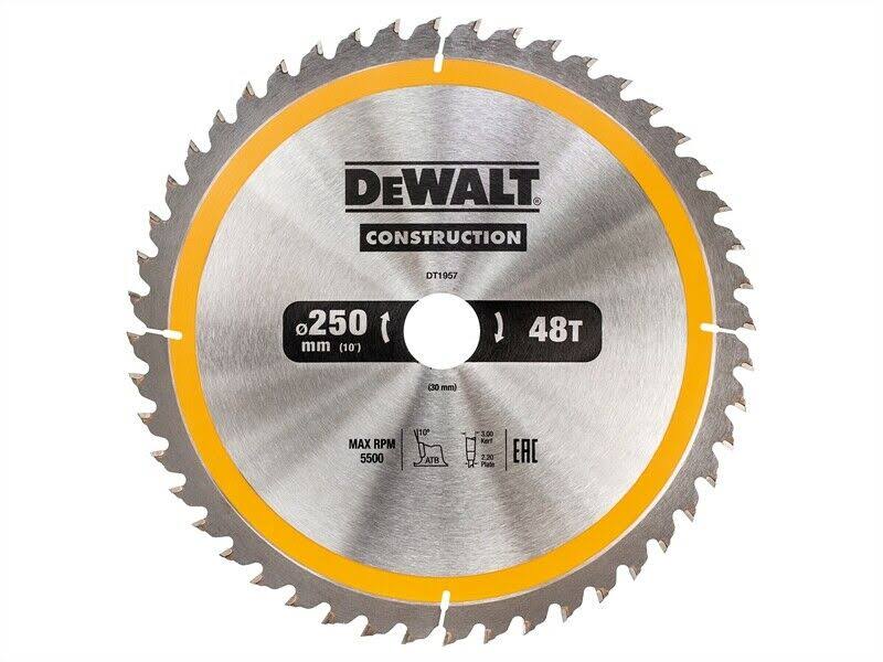 Construction Circular Saw Blade 250 x 30mm 48T C49112