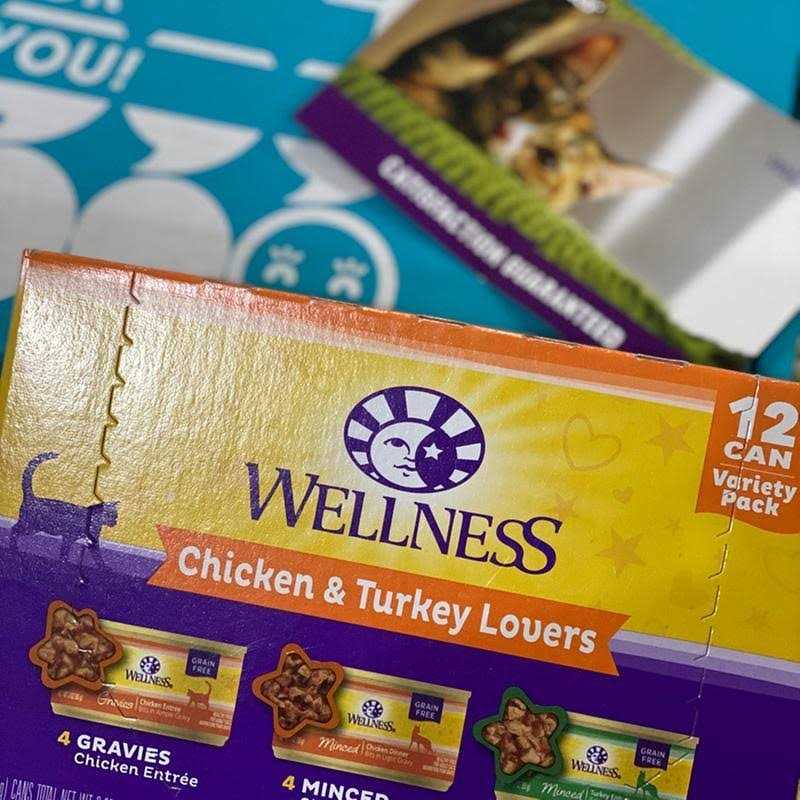 Chicken & Turkey Wet Adult Cat Food Variety Pack G8438