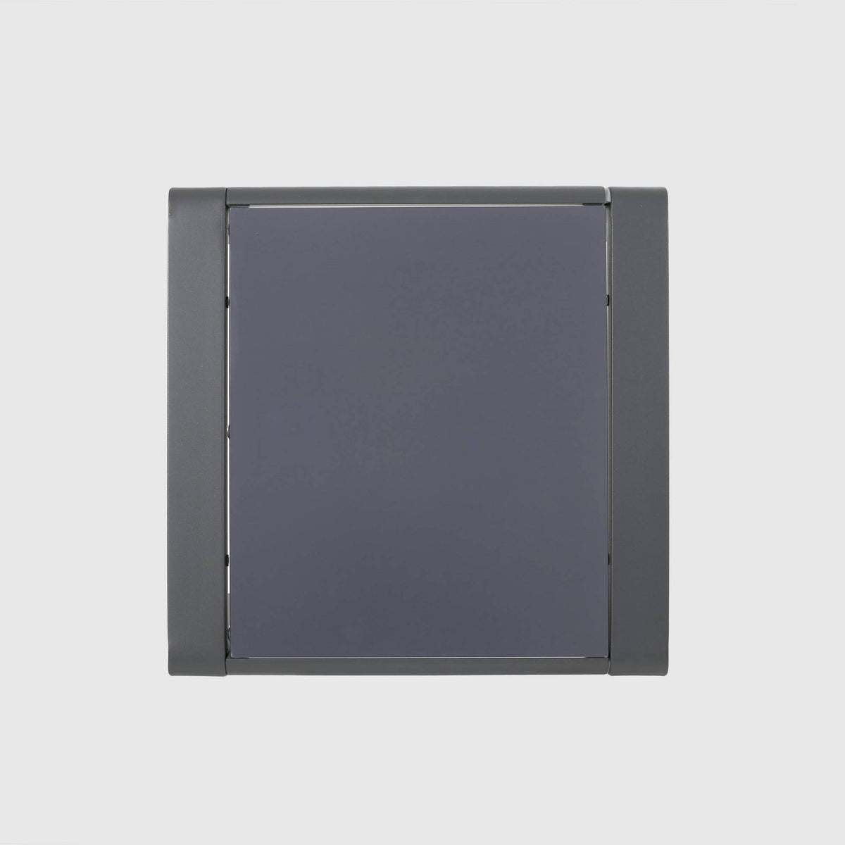 Gray Aluminum Patio Side Table D453