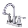 4 in. Centerset Double Handle High-Arc Bathroom Faucet in Brushed Nickel K248066