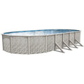 12' x 24' x 52 Oval Above Ground Swimming Pool R62525