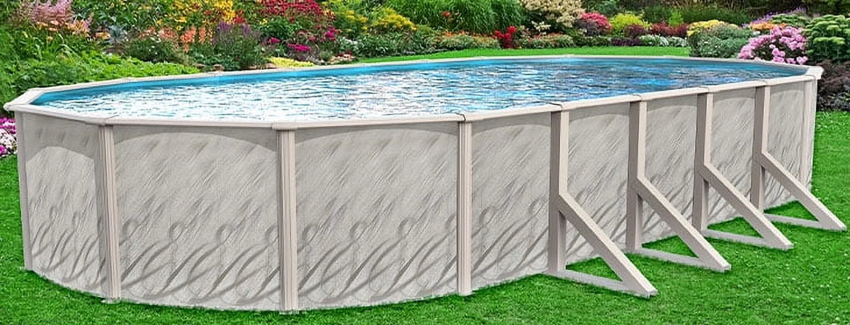 12' x 24' x 52 Oval Above Ground Swimming Pool R62525