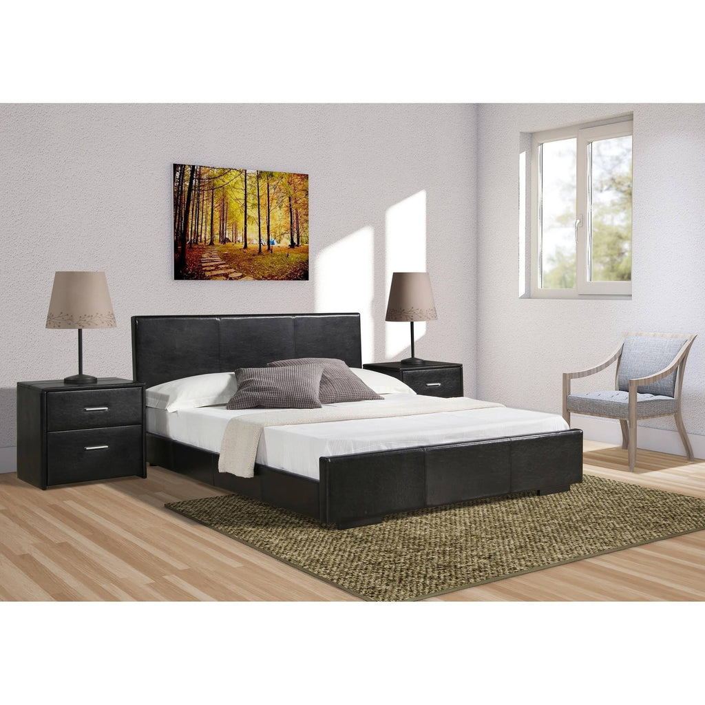 King Black Bed Y4099