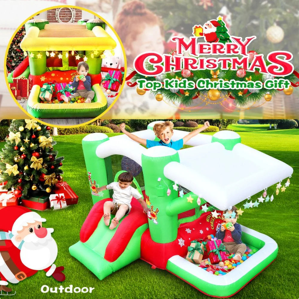 Inflatable Bounce House with Blower (80" x 91" x 55") O376