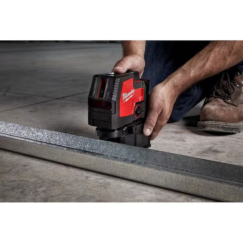 Green 100 ft. Rechargeable Laser Level with Lithium-Ion USB Battery A6870