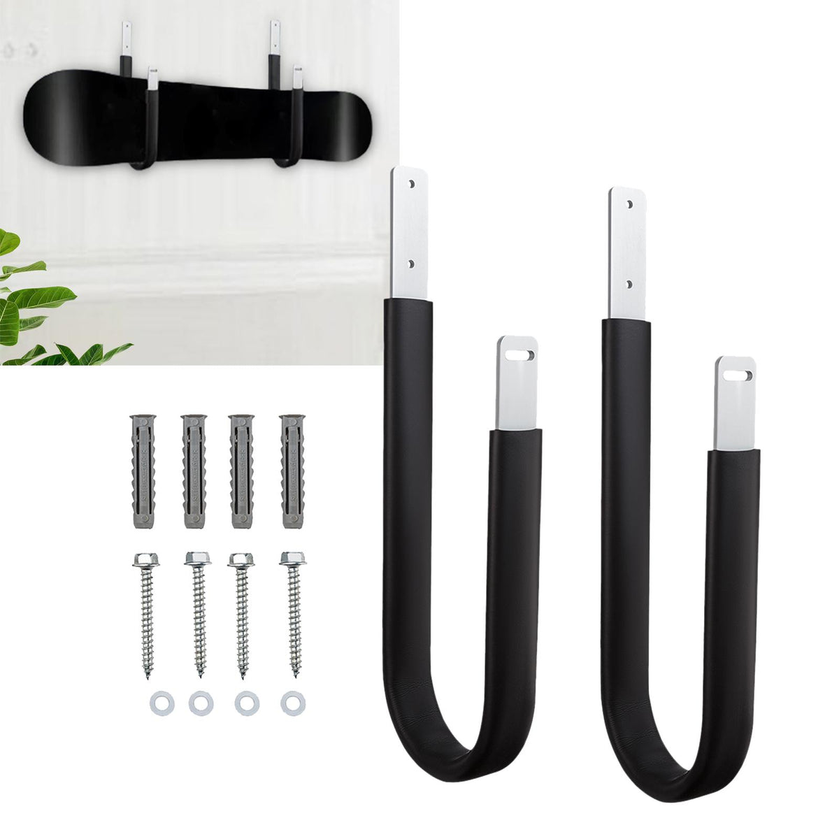 Wall Cradle Surf Board Wall Mounts Universal Hanging Hook Storage Rack S282747