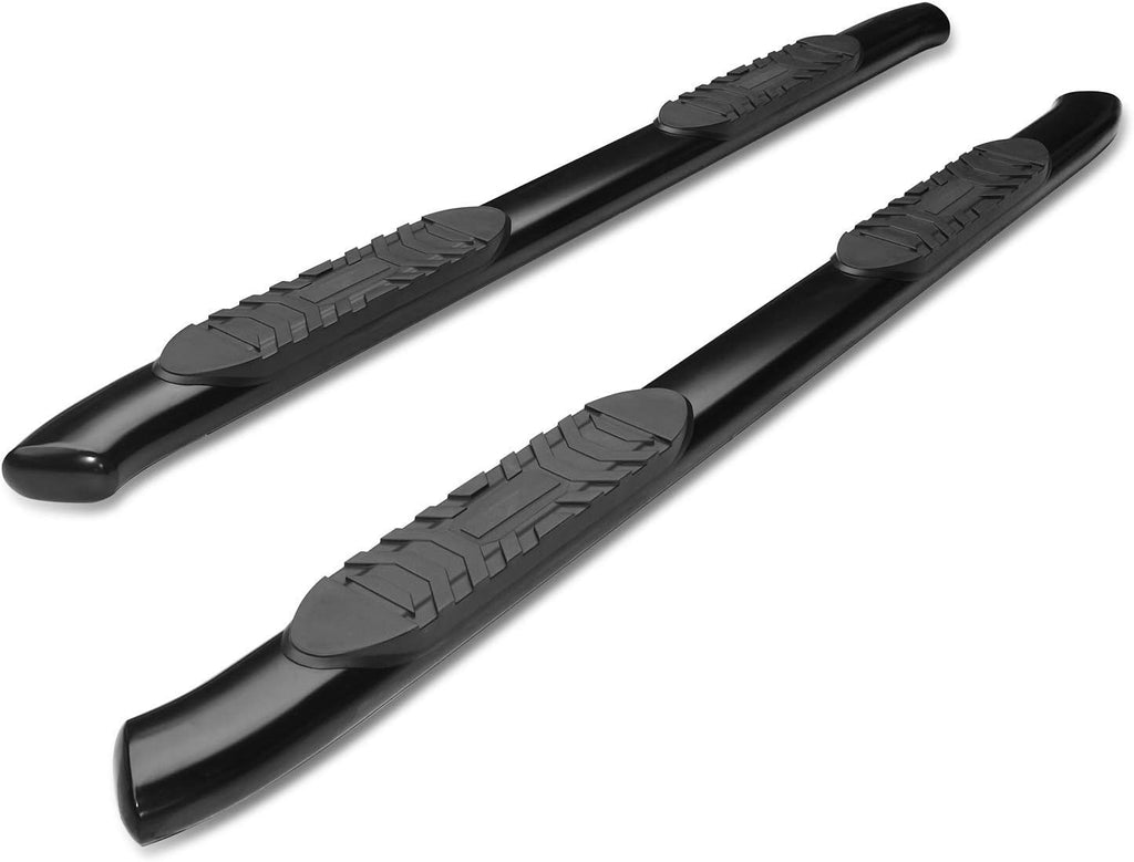 5 Oval Bend Stainless Steel Side Bars Step Rails 2 pcs Z86435