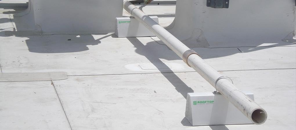 PVC Rooftop Pipe Support Q3266