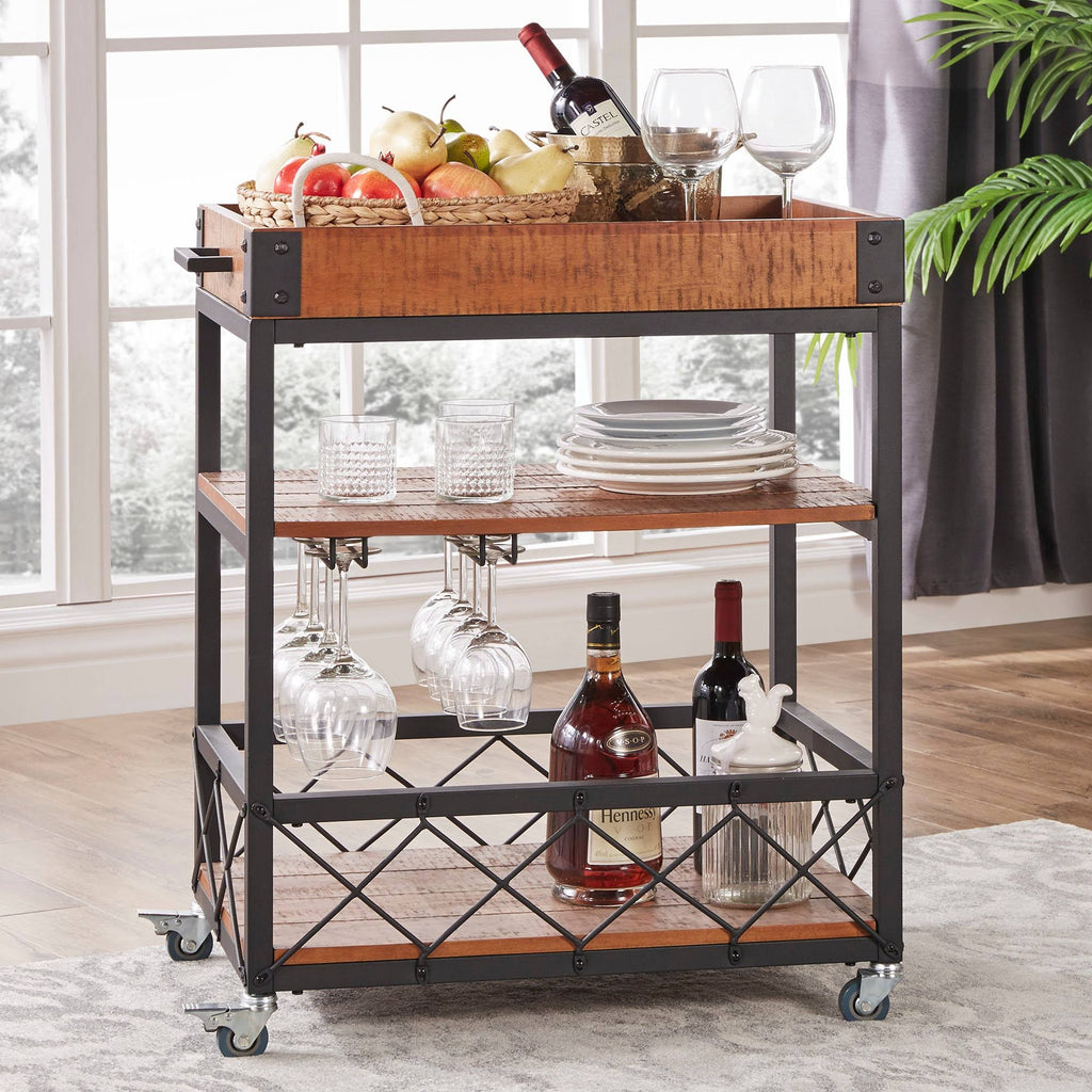 Industrial Bar Cart X321134