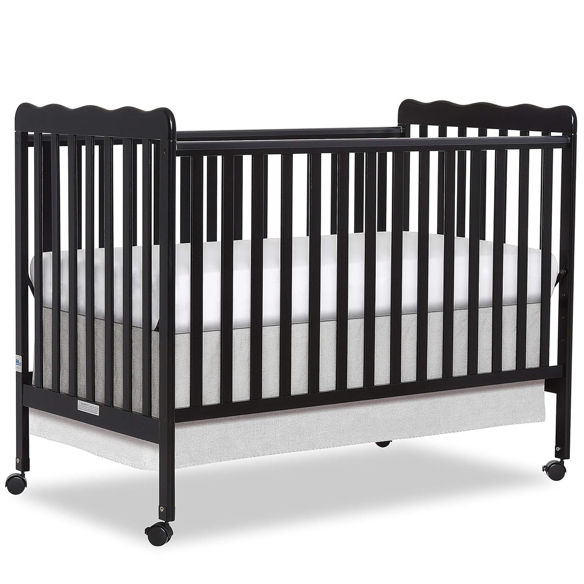 2-in-1 Convertible Crib in Natural, Full, 54x31x40 Inch D342941