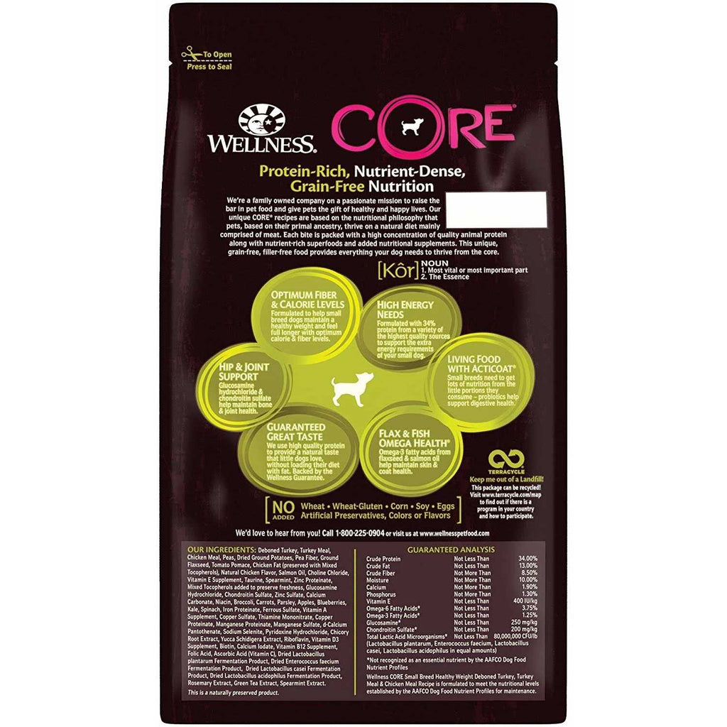 Grain Free Dry Dog Food Small Breed Healthy Weight B325