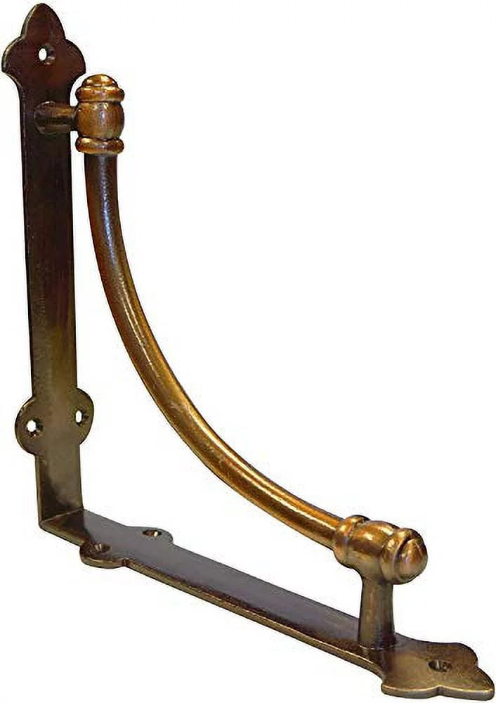 Cast Iron Shelf Brackets 9.6 Inch 2 Pack T114
