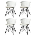 White Windsor Back Side Chair J9500