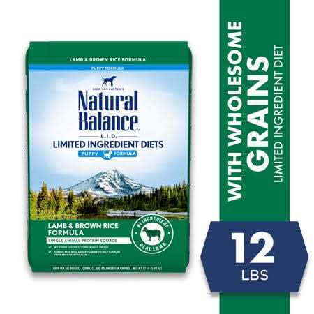 Limited Ingredient Puppy Lamb & Brown Rice Dry Dog Food T24629