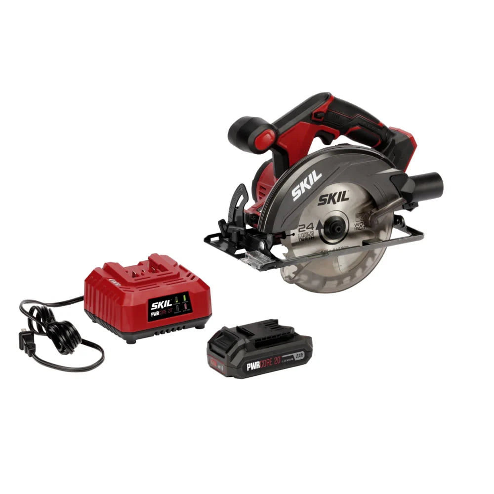 20V Cordless Circular Saw Kit with Battery & Charger Q9956