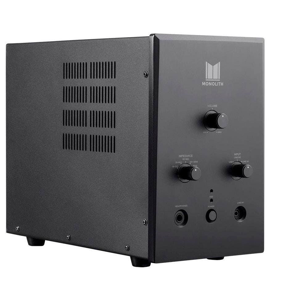 Black Tube Amp Headphone Amplifier with DAC A84130