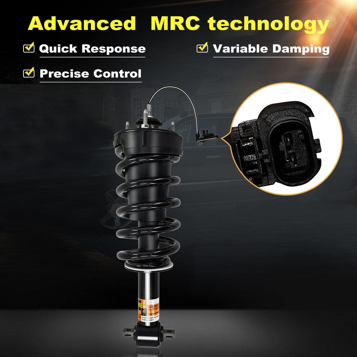 Front Shock Assembly with Magnetic Control M554