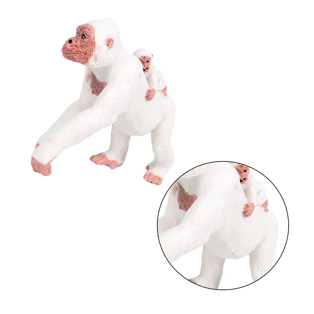 Fake Monkey Toy Educational Model Plaything Ornaments for Kid D197734